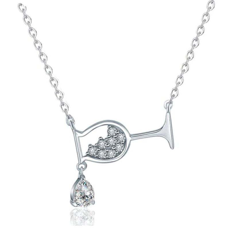 Collana calice vino