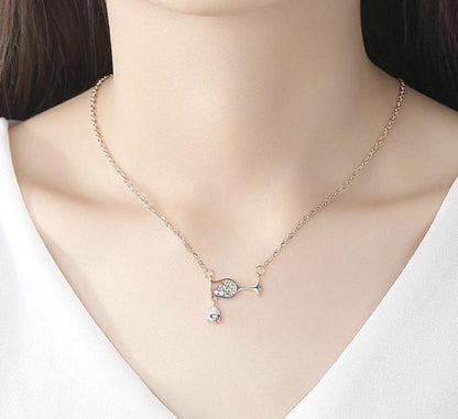 Collana calice vino