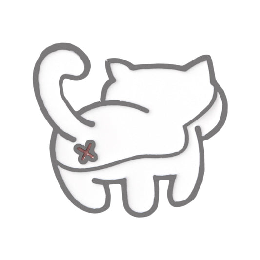 Spilla gatto cartone