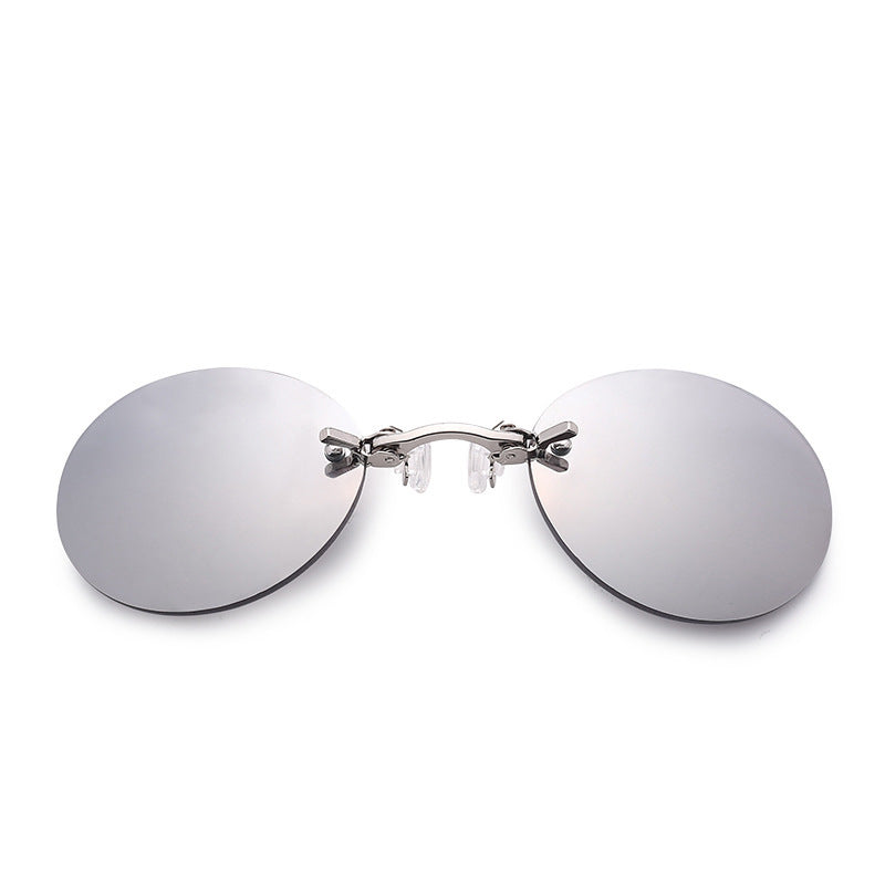 Occhiali da sole tondi mini metallo