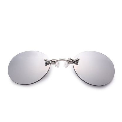 Occhiali da sole tondi mini metallo