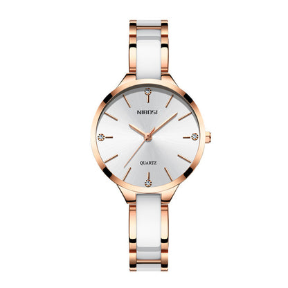 Orologio in ceramica con strass
