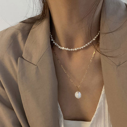 Collana perle barocco francese vintage