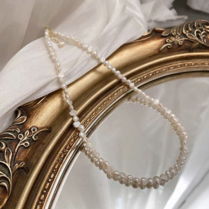 Collana perle barocco francese vintage