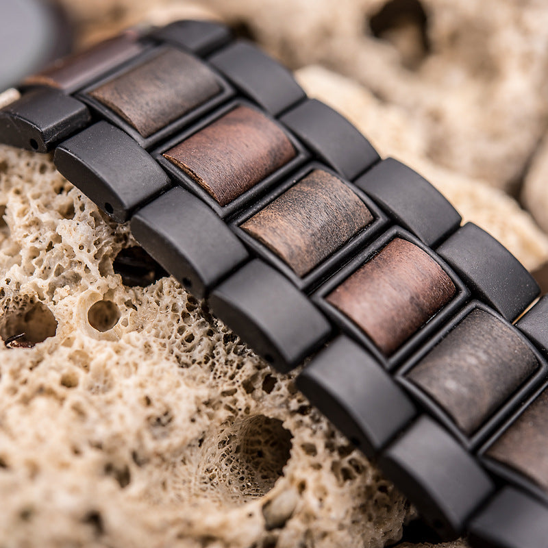 Orologio in legno da uomo