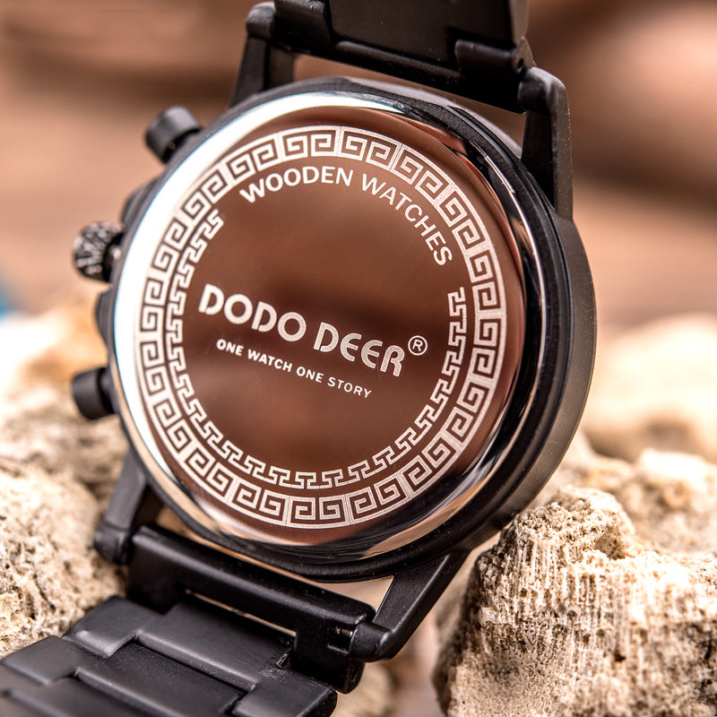 Orologio in legno da uomo