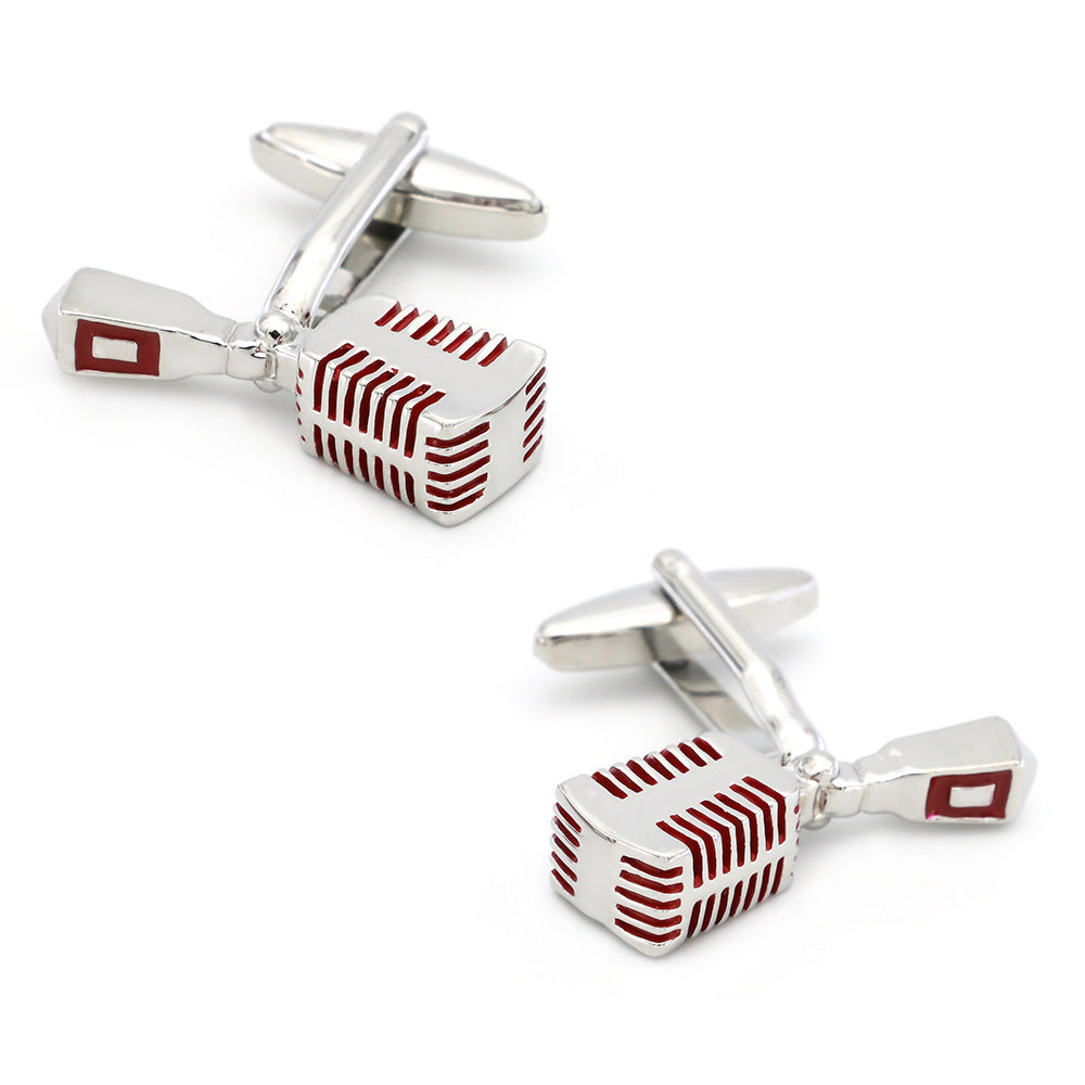 Gemelli Microfono Rosso