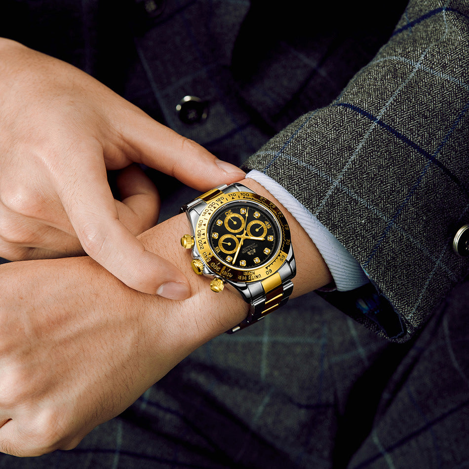 Orologio automatico diamanti