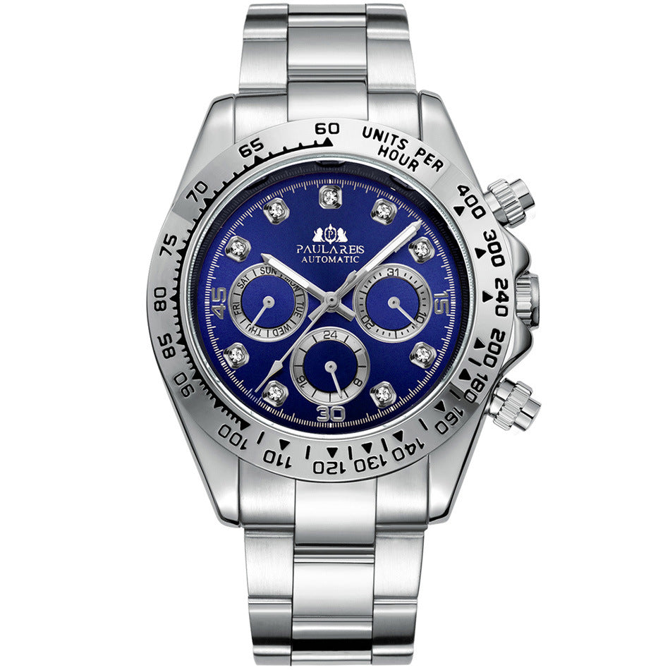 Orologio automatico diamanti