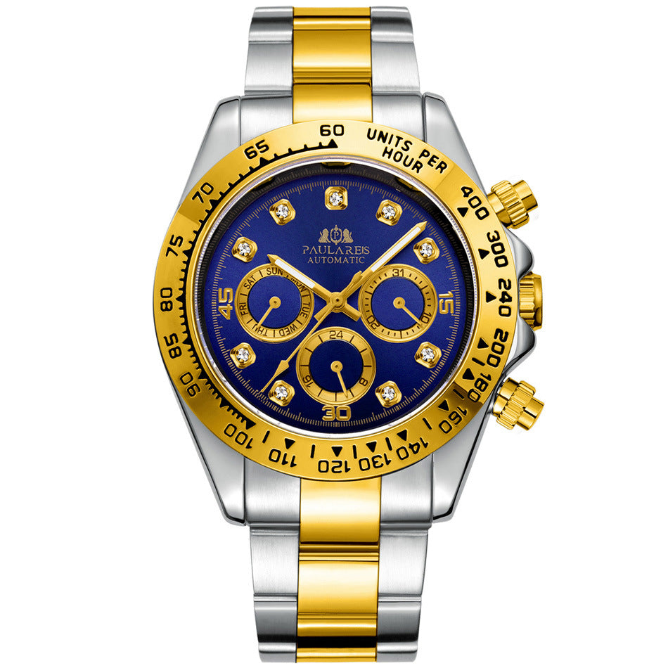 Orologio automatico diamanti