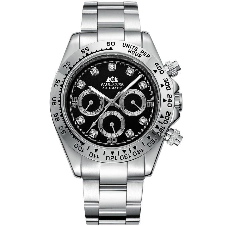 Orologio automatico diamanti