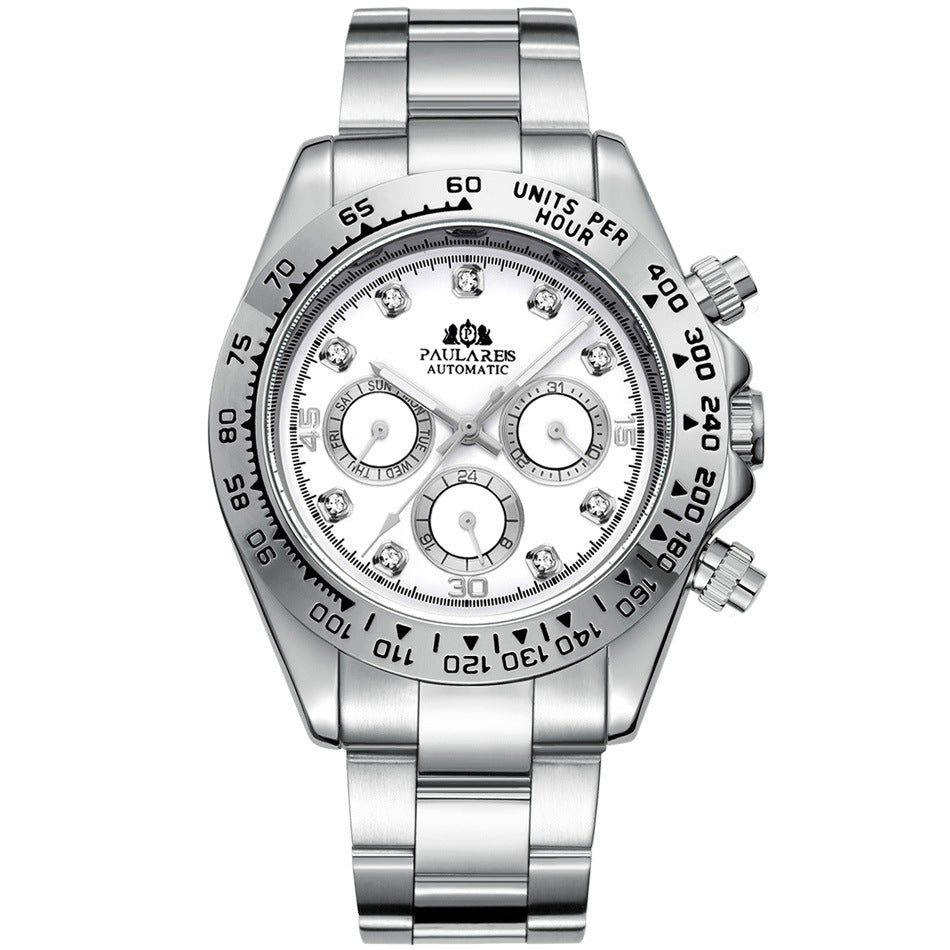 Orologio automatico diamanti