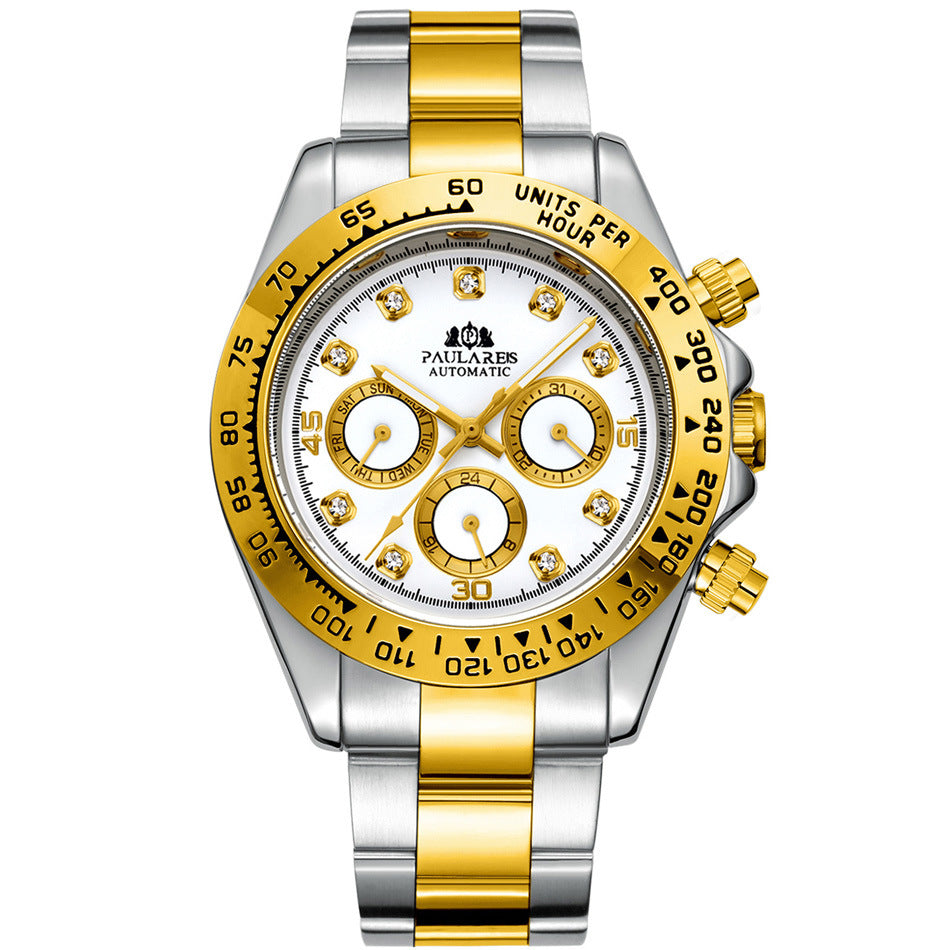 Orologio automatico diamanti
