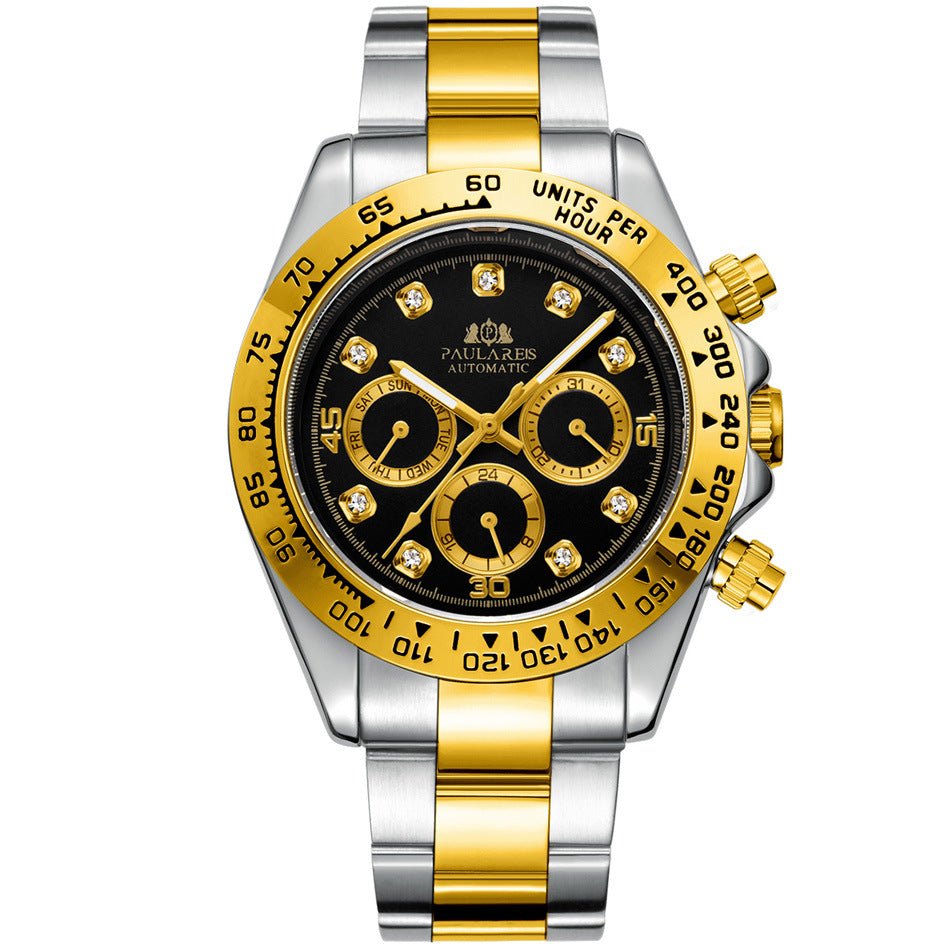 Orologio automatico diamanti