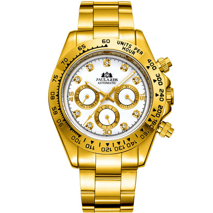 Orologio automatico diamanti