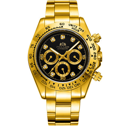 Orologio automatico diamanti