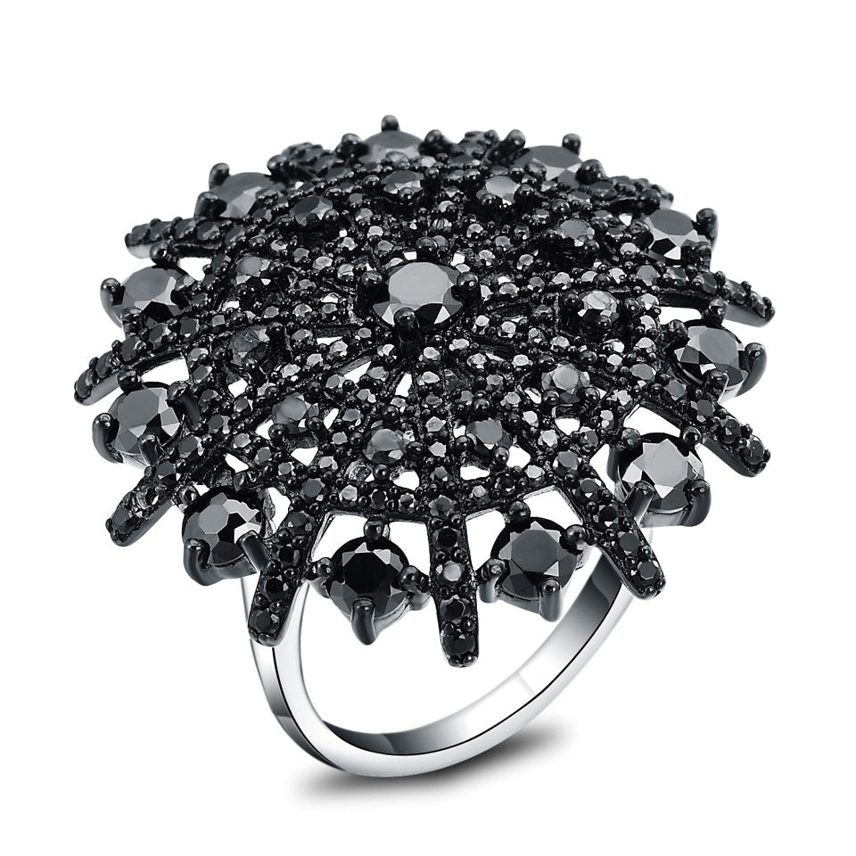 Anello spinello nero