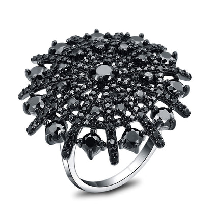 Anello spinello nero