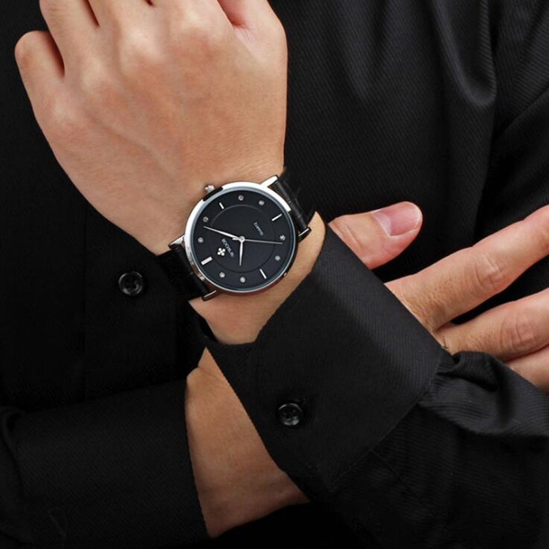 Orologio da uomo cinturino pelle sottile