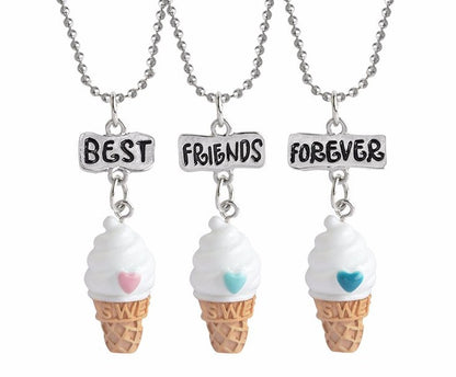 Set 3 collane gelato