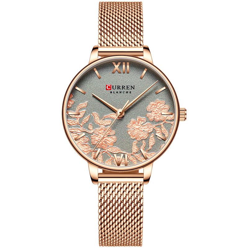 Orologio donna impermeabile piccolo con motivo