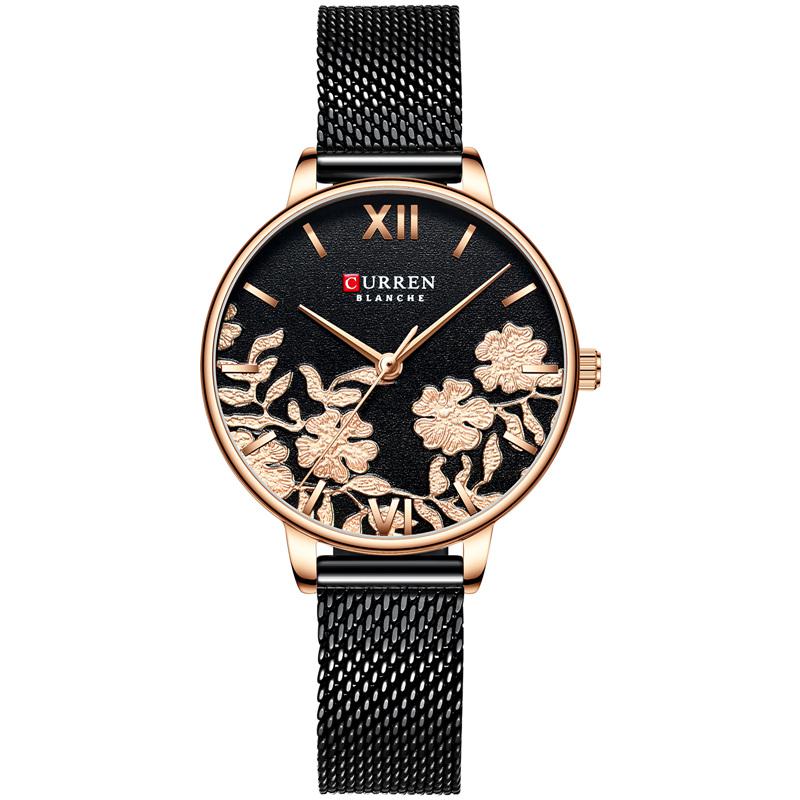 Orologio donna impermeabile piccolo con motivo