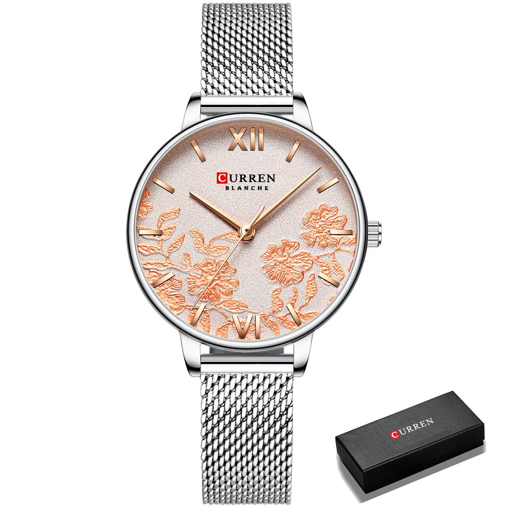 Orologio donna impermeabile piccolo con motivo