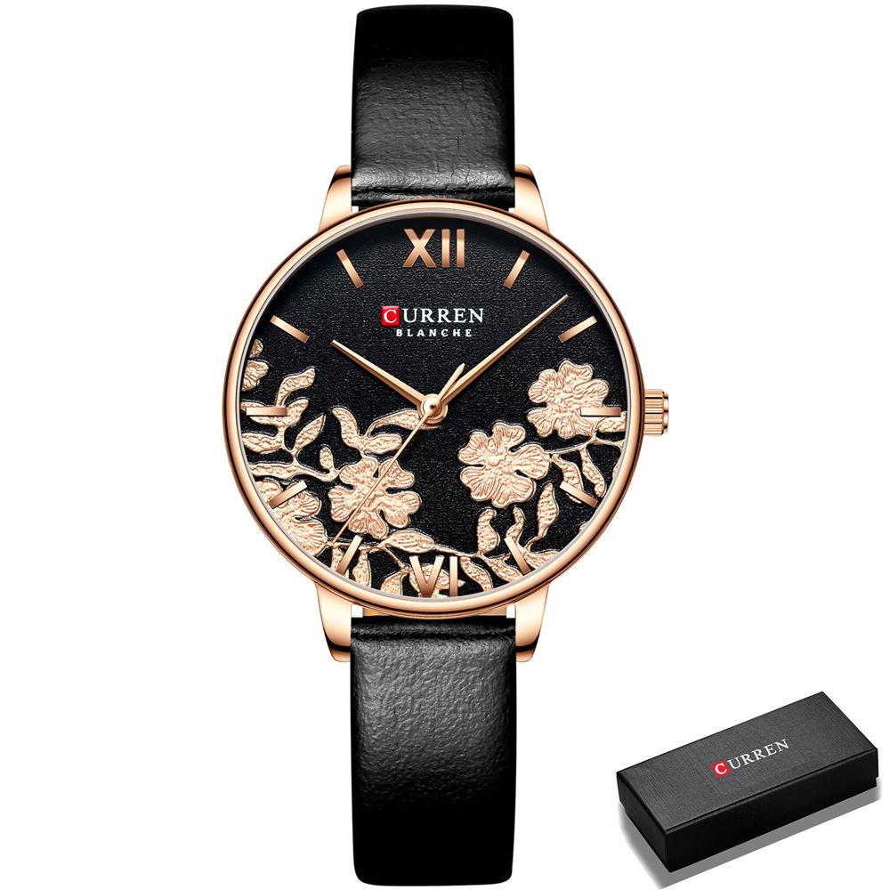 Orologio donna impermeabile piccolo con motivo