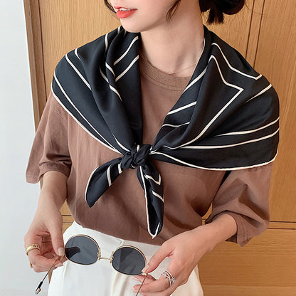 Foulard seta retrò