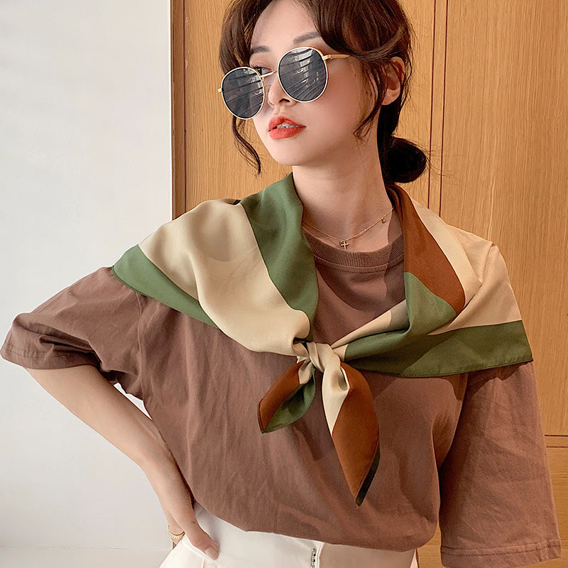 Foulard seta retrò