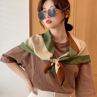 Foulard seta retrò