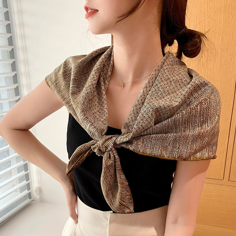 Foulard seta retrò