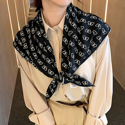 Foulard seta retrò