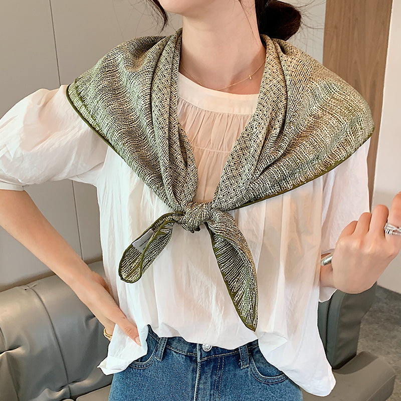 Foulard seta retrò