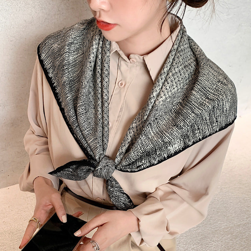 Foulard seta retrò