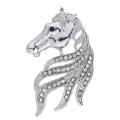 Spilla unicorno retrò