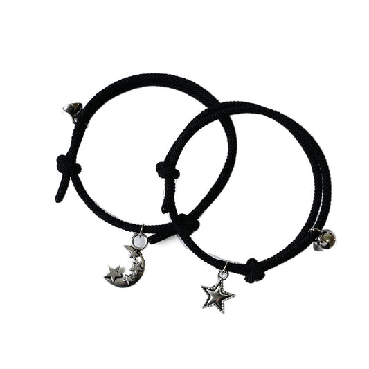 Bracciali coppia stella e luna