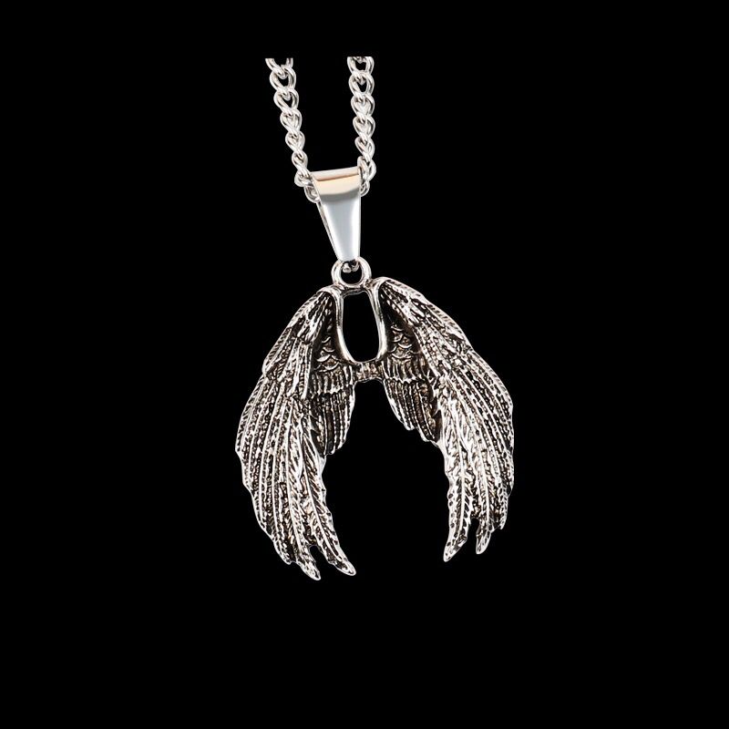Collana ali angelo e diavolo