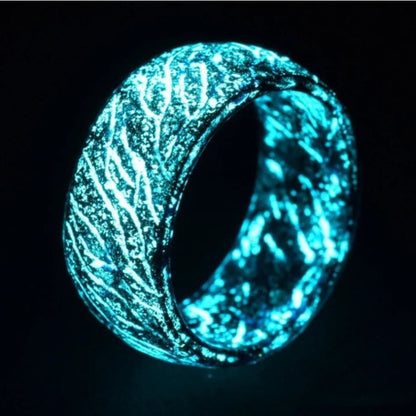 Anello resina luminoso