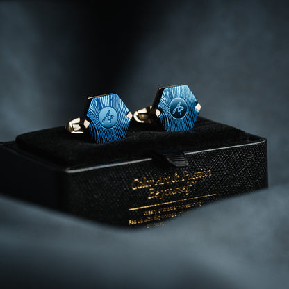 Gemelli blu oro