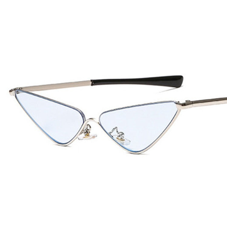 Occhiali da sole cat-eye metallo