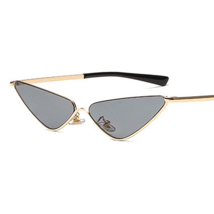 Occhiali da sole cat-eye metallo