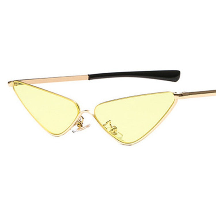 Occhiali da sole cat-eye metallo