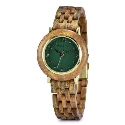 Orologio in legno semplice