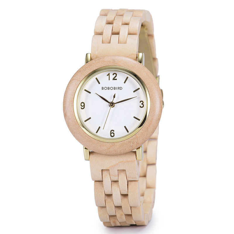 Orologio in legno semplice