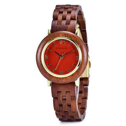 Orologio in legno semplice
