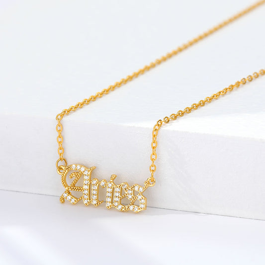 Collana corta zodiaco
