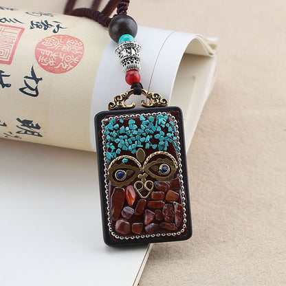 Ciondolo Ebano Thangka