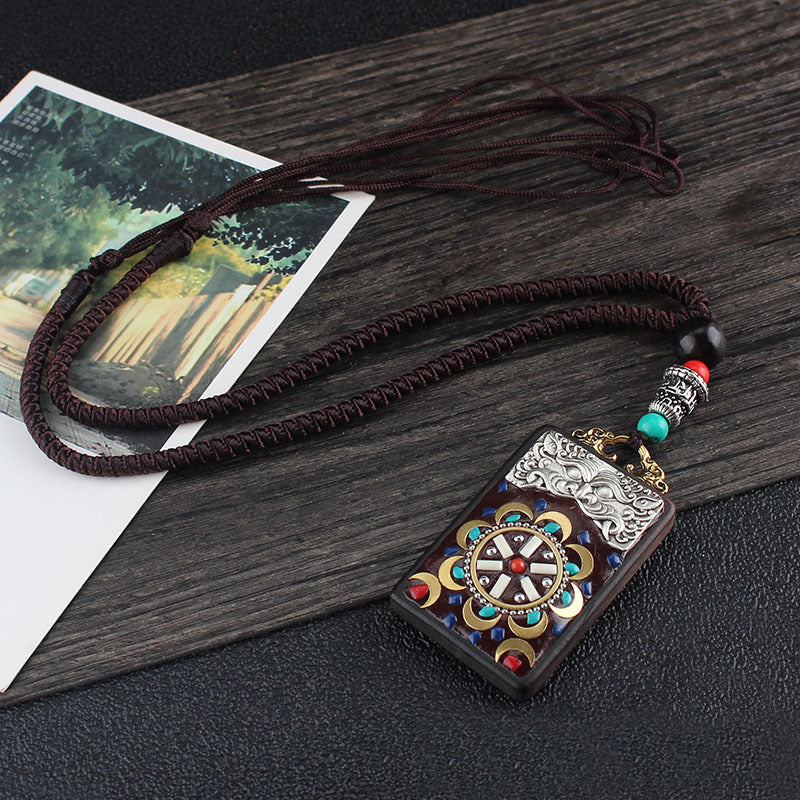 Ciondolo Ebano Thangka