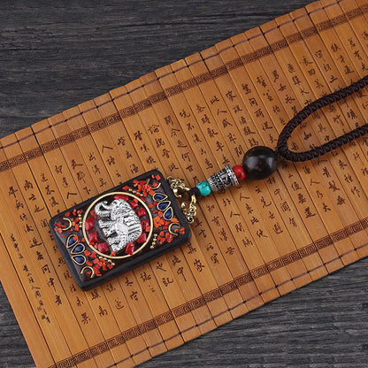 Ciondolo Ebano Thangka